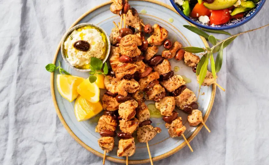Souvlaki marinad - Så lyckas du med grekiska grillspett